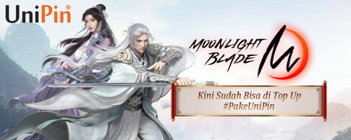 Moonlight Blade M Kini Sudah Bisa di Top Up #PakeUniPin